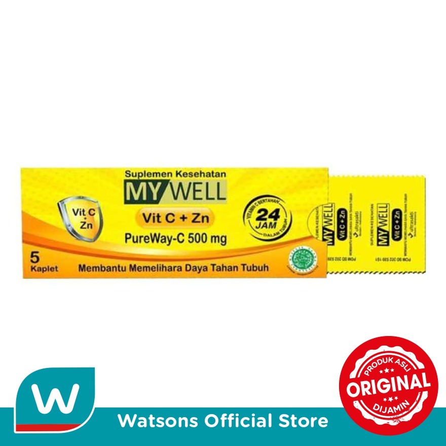 Mywell Vitamin C+Zn 5's