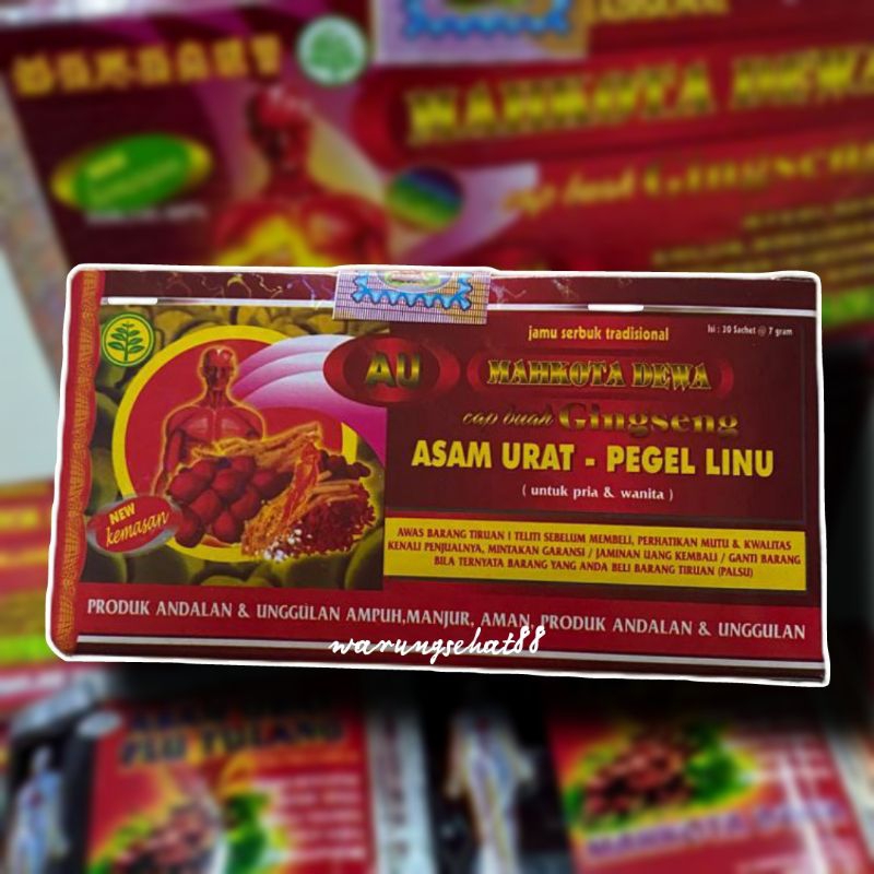 Mahkota Dewa Serbuk Merah | Mahkota Dewa Serbuk Merah Cap Buah Gingseng Original