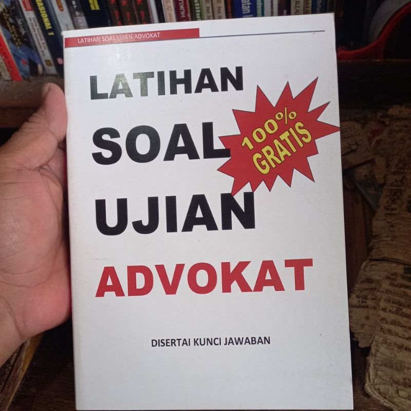 Buku Latihan Soal Ujian Advokat