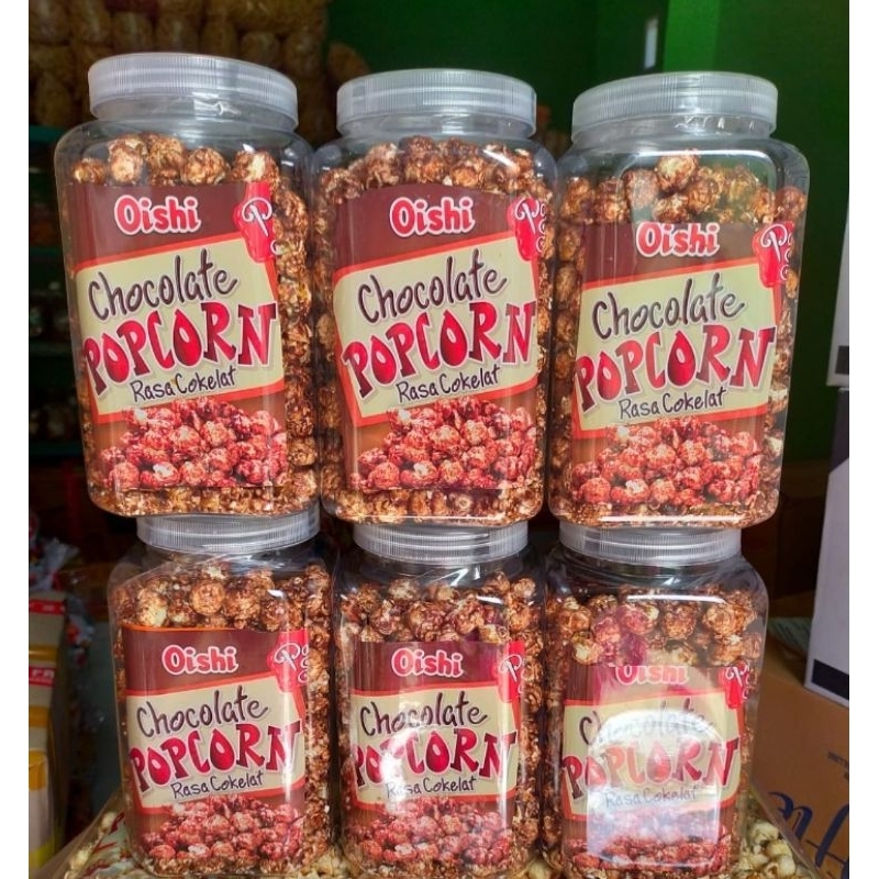 

Pop Corn Oishi Cokelat / Repack Toples