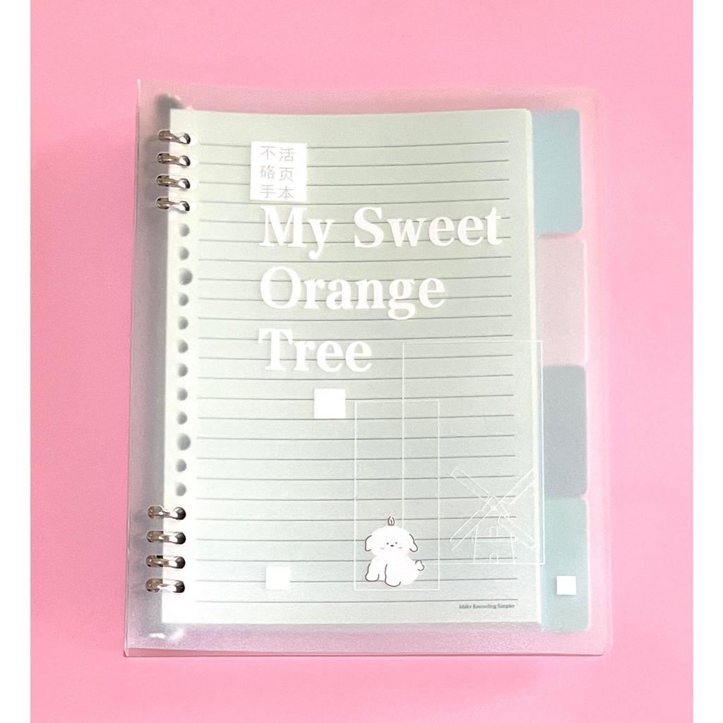 

Toko Panda Note Binder A5 My Sweet Orange Tree