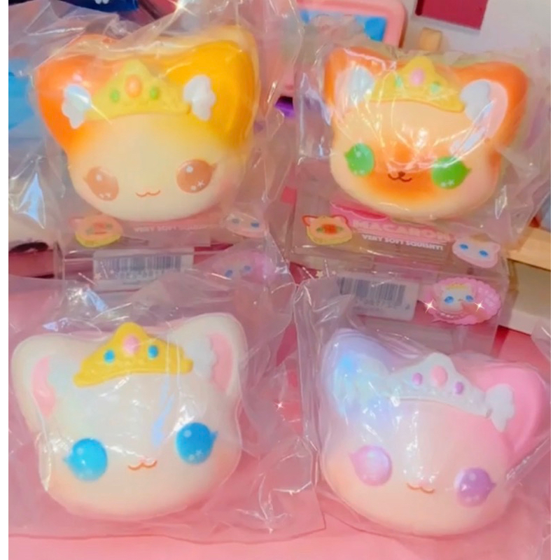 ibloom macaroon angel cat fullset squishy