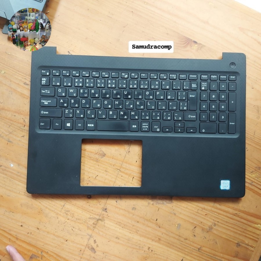 Palmrest Laptop Dell Vostro 15 3581 / 3590 Keyboard Error 086HKP 0WV574 082KD3 AM2EM000200 Keyboard 
