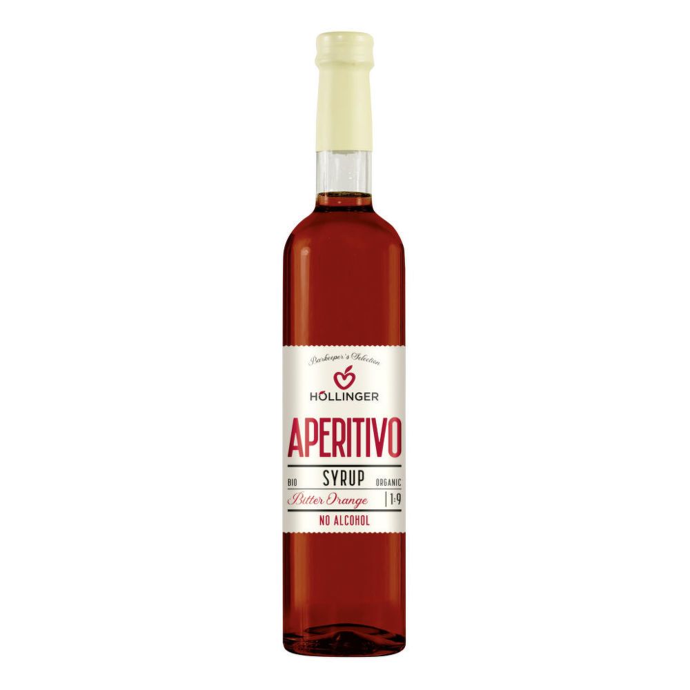 

HOLLINGER Organic Aperitivo Bar Syrup 500ml – Sirup Organik Tanpa Alkohol untuk Minuman Segar