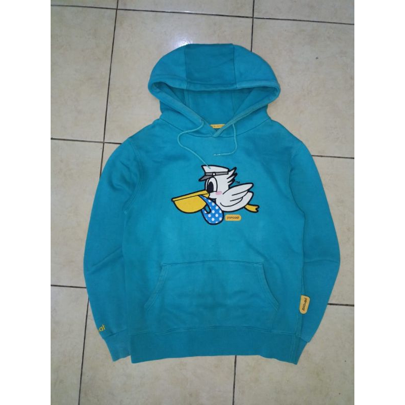 hoodie pancoat warna biru