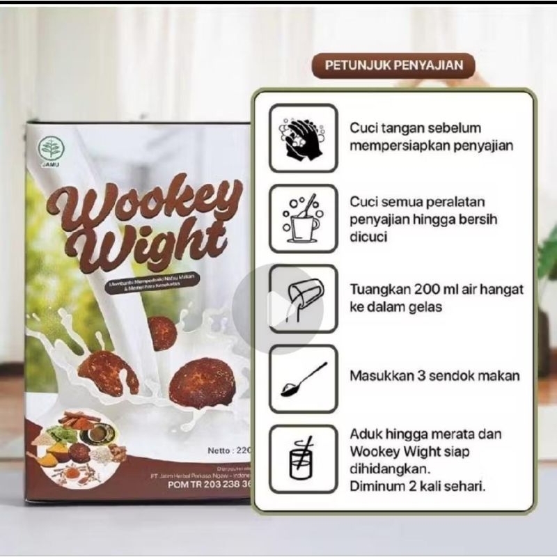 

wokey weight original promo coklat susu penambah berat badan asli