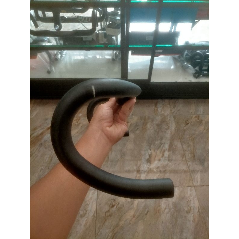 dropbar Alloy pipih 42cm