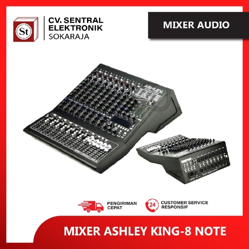 MIXER ASHLEY KING 8 NOTE