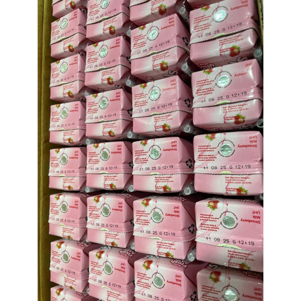 

SUSU GREENFIELD STRAWBERRY 200ml - per cartoon isi 32pcs