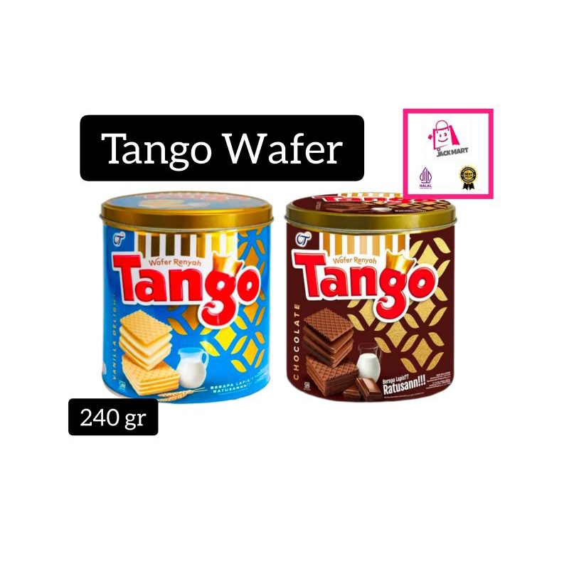 

Tango Wafer Chocolate Biskuit Kaleng 240 gr