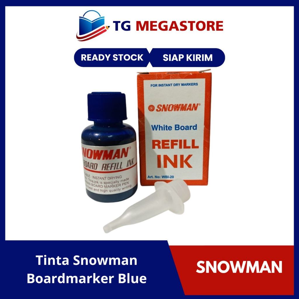 

Tinta Snowman Boardmarker Blue