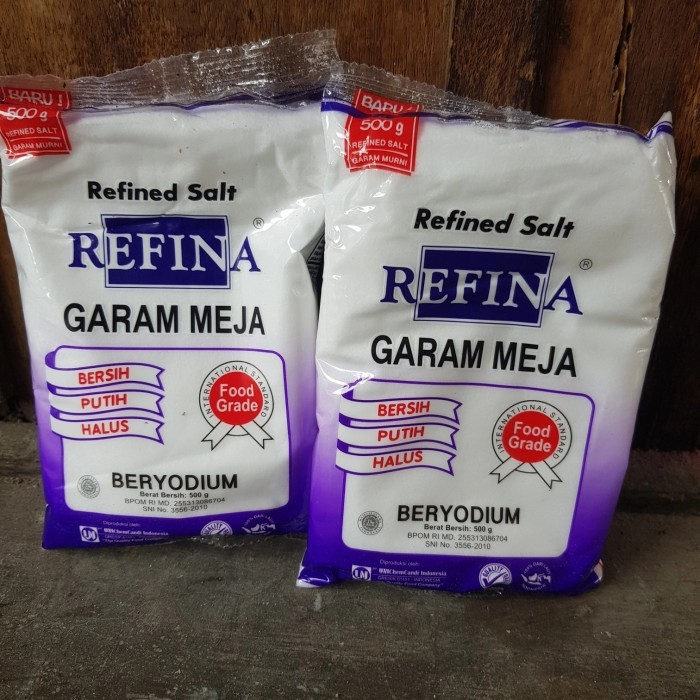 

Garam refina 500gr 2 pcs