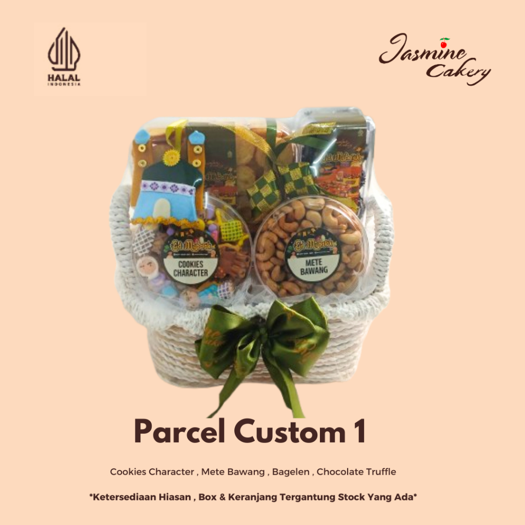 

Hampers Parcel Lebaran Idul Fitri 2025 / Gift Box / Hampers Paket Oleh-Oleh - Parcel Custom 1