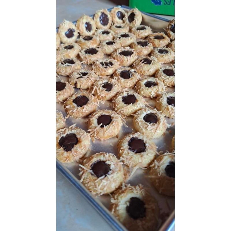 

Kue Kering, Kue Lebaran, TUMPRINT COKLAT