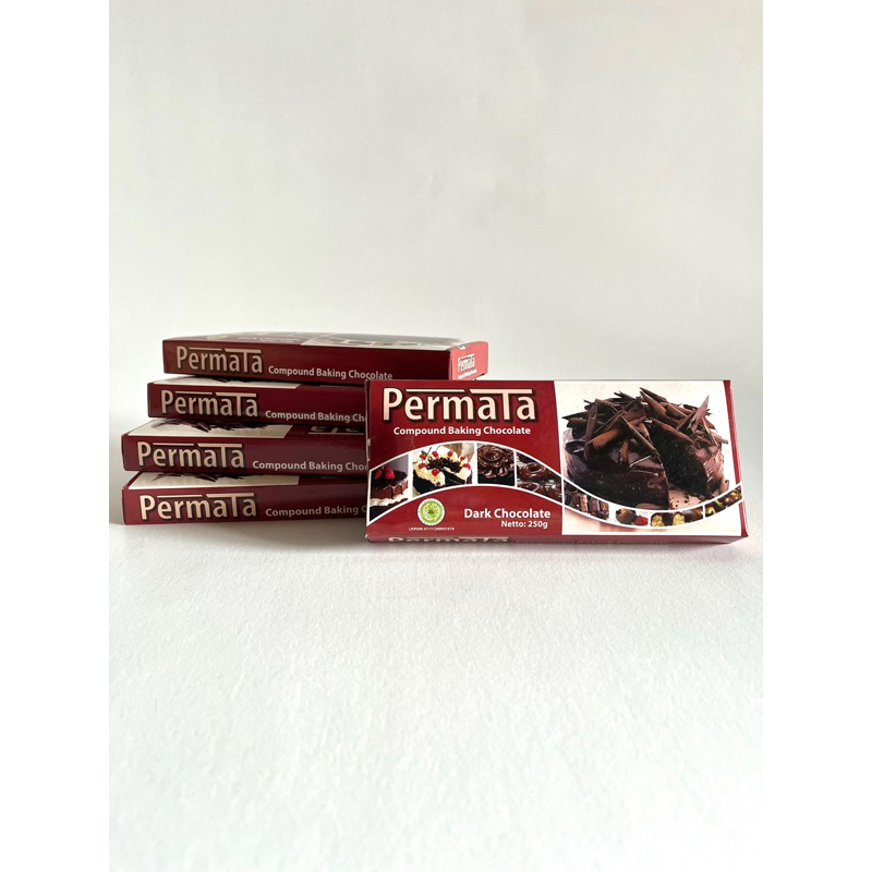 

COKLAT BATANG PERMATA DARK CHOCOLATE 250g