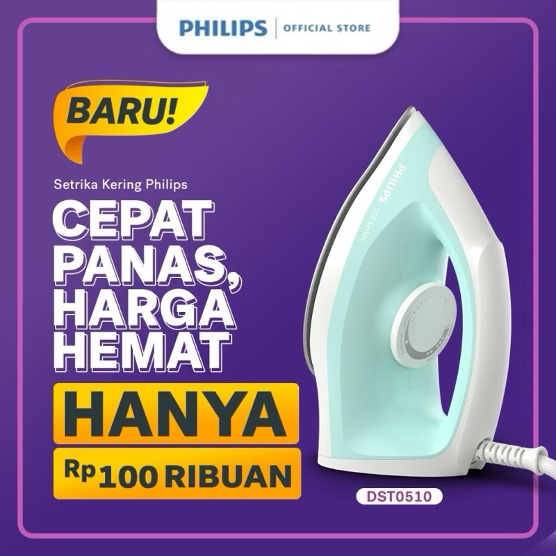 Setrika Philips seri 500