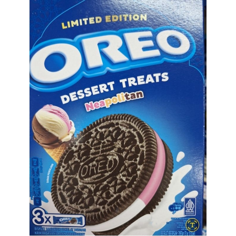 

Promo Oreo Limited Edition Neapolitan