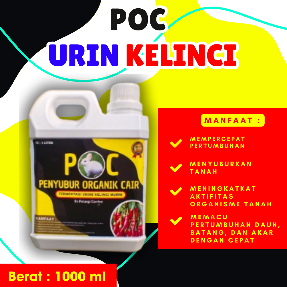 TERLARIS... Urin Kelinci Murni, Urine Kelinci Fermentasi, Pupuk Urin Kelinci Fermentasi