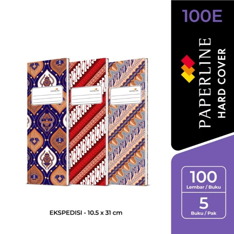 

Buku Hard Cover Ekspedisi 100 Paperline (pcs)