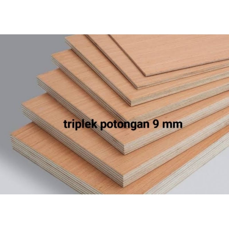 TRIPLEK CUSTOM POTONGAN 9 MM