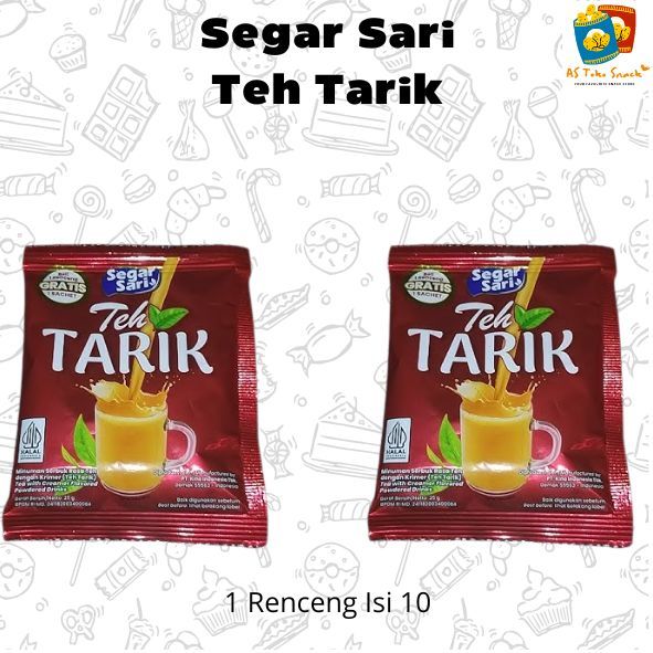 

Segar Sari Teh Tarik (1 Rcg Isi 10)