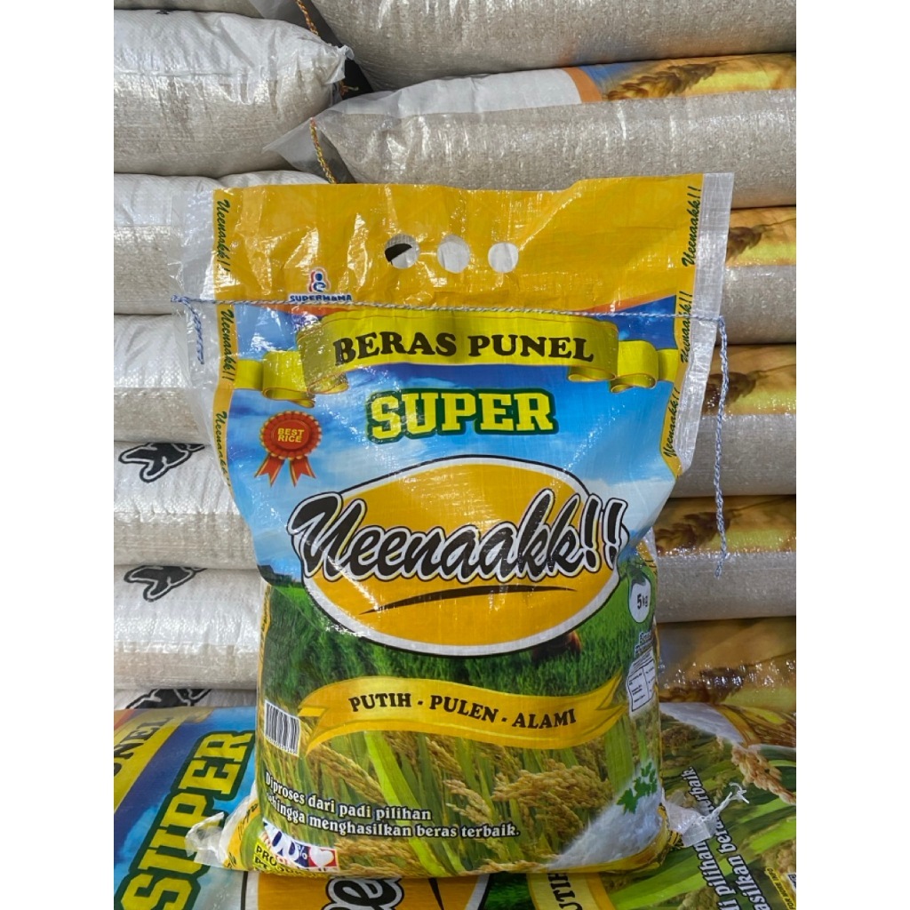 

BERAS SUPER MERK UEENAK 5 KG X 2 PCS