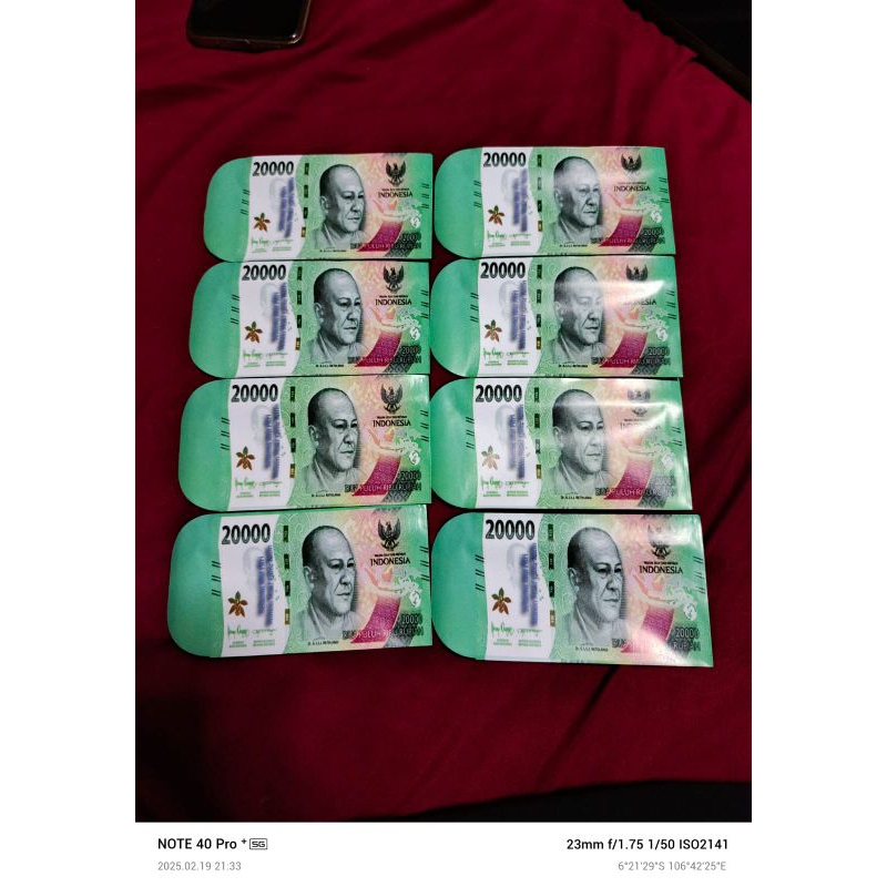 

Amplop lebaran model 20an