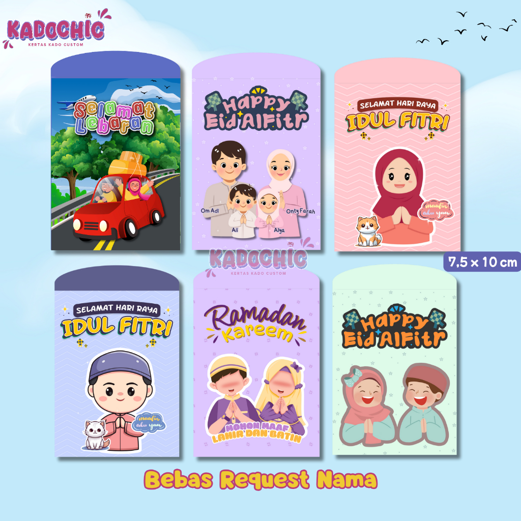 

Amplop Lebaran Custom Nama – Edisi Anak-anak & Keluarga 1x lipat✨