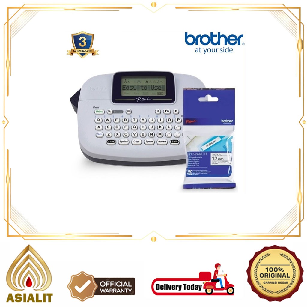 Printer Brother Portable Label Barcode HP Mobile Label Maker Ptouch PT-M95 Print Thermal PTM95