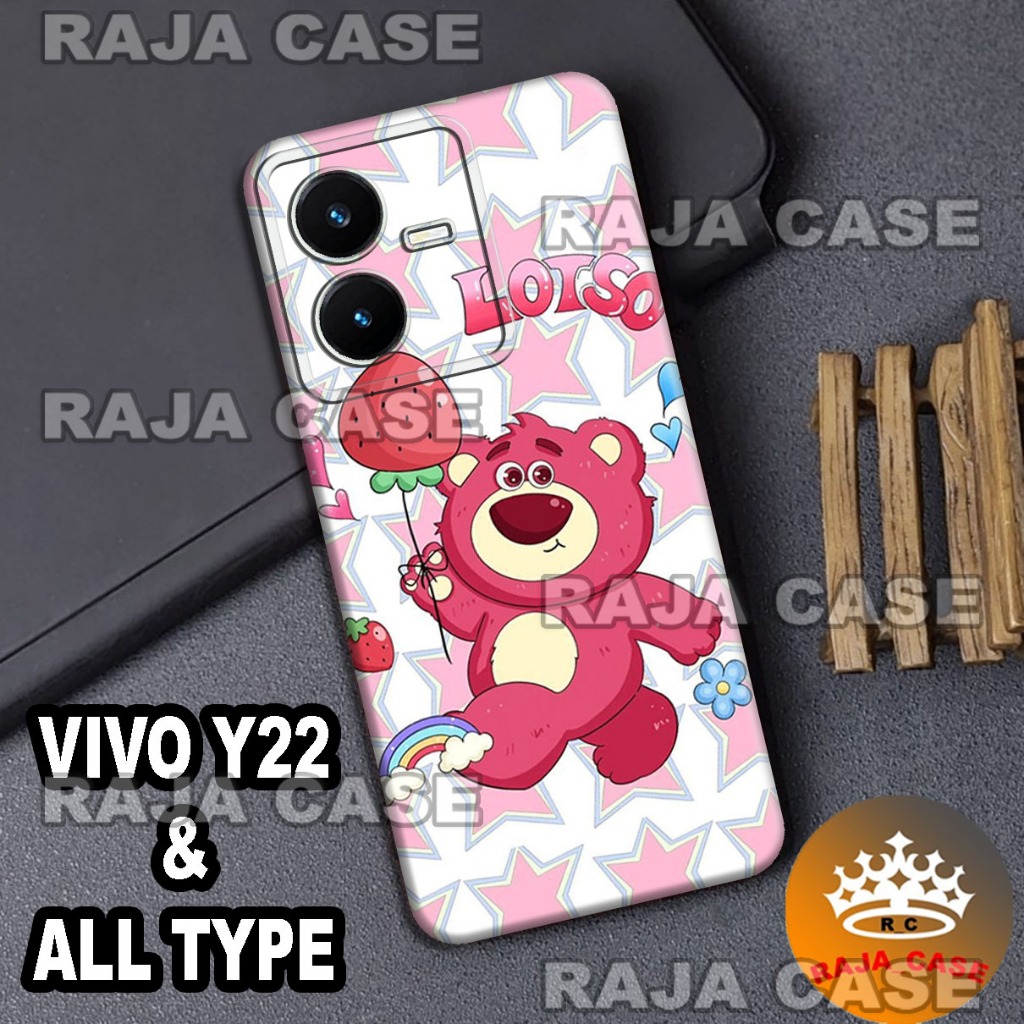 Rc13/Softase karet Hp VIVO Y22 - Motif Cewek Lucu/case Hp  VIVO Y22 - casing  VIVO Y22 - Silikon  VI