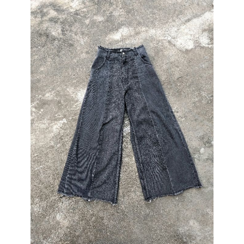 baggy jeans black