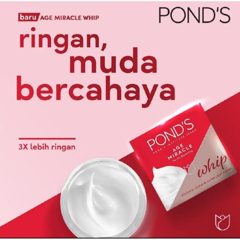 Ponds age miracle whip cream