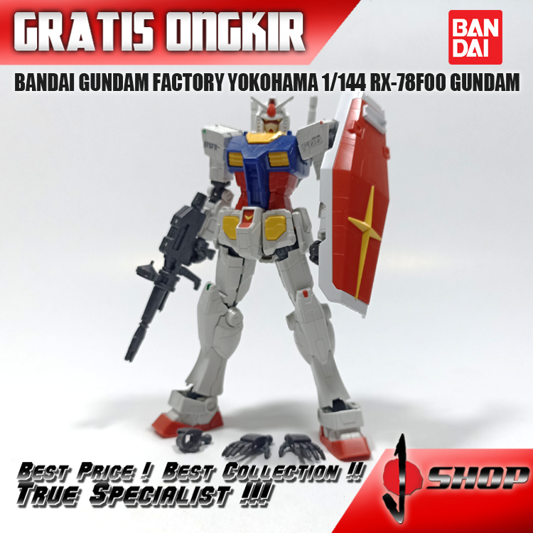 BANDAI GUNDAM FACTORY YOKOHAMA 1/144 RX-78F00 GUNDAM LTD14412