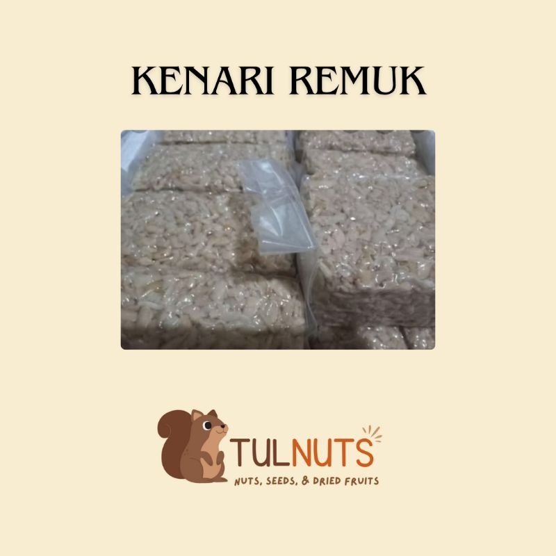 

KACANG KENARI REMUK/CACAH PREMIUM 1KG