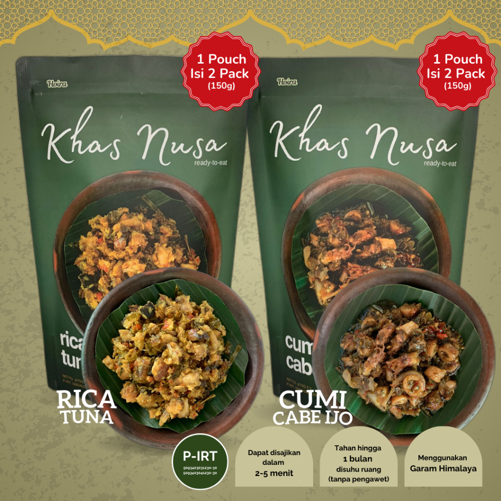 

Cumi | Tuna 300g Lauk / Makanan Kemasan Instan Siap Saji Tahan Lama Pedas Sehat - Khas Nusa