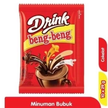 

Beng-beng Drink Minuman Serbuk Chocolate 29 g 10pcs