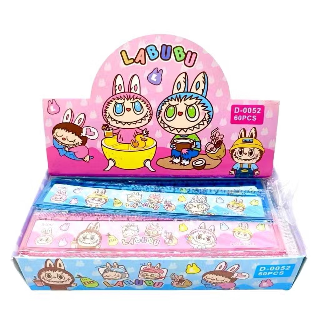 

Penggaris 15 cm Labubu Mistar Ruler Garisan Motif Lucu Karakter Imut