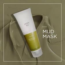 Jafra Mud Mask 75 ml masker wajah free kuas wajah