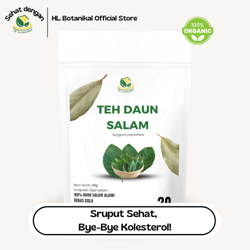 

HL Botanikal : Teh Herbal Daun Salam Herbal alami 100%isi 20 kantong