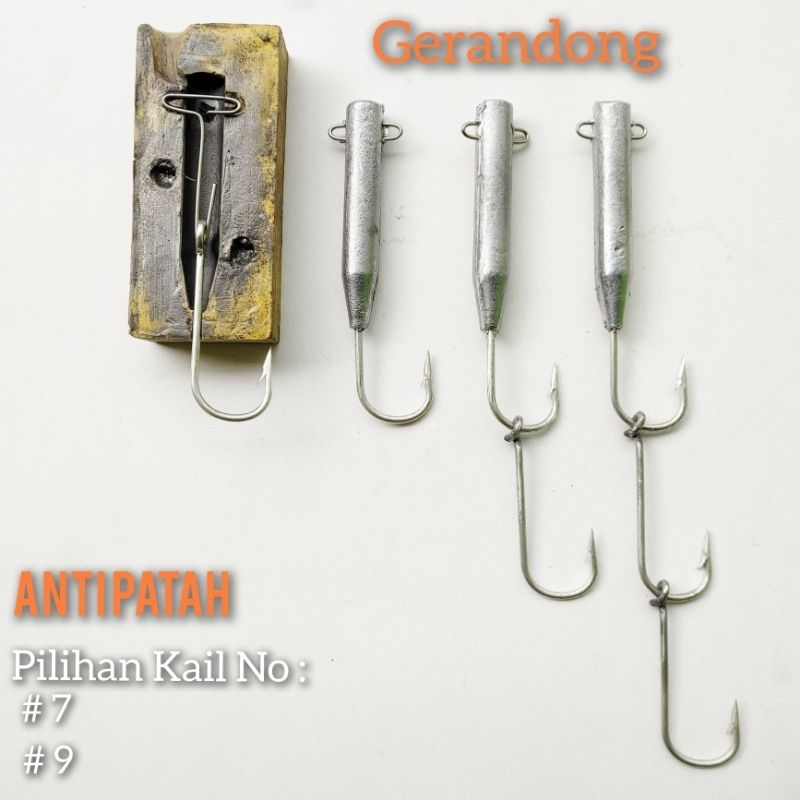 KAIL GERANDONG KUAT/PANCING TENGGIRI/KAIL GRANDONG TENGGIRI/KONCERAN TENGGIRI