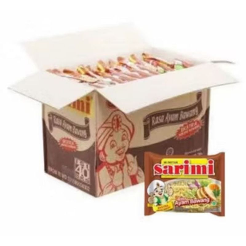 

mie instan sarimie kemasan 1 duss