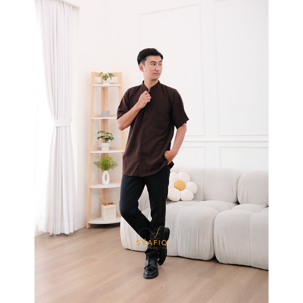 Elsira Dress Couple Gamis Muslim Wanita Remaja Simple Baju Sarimbit Pasangan Bahan Sabrina Uv