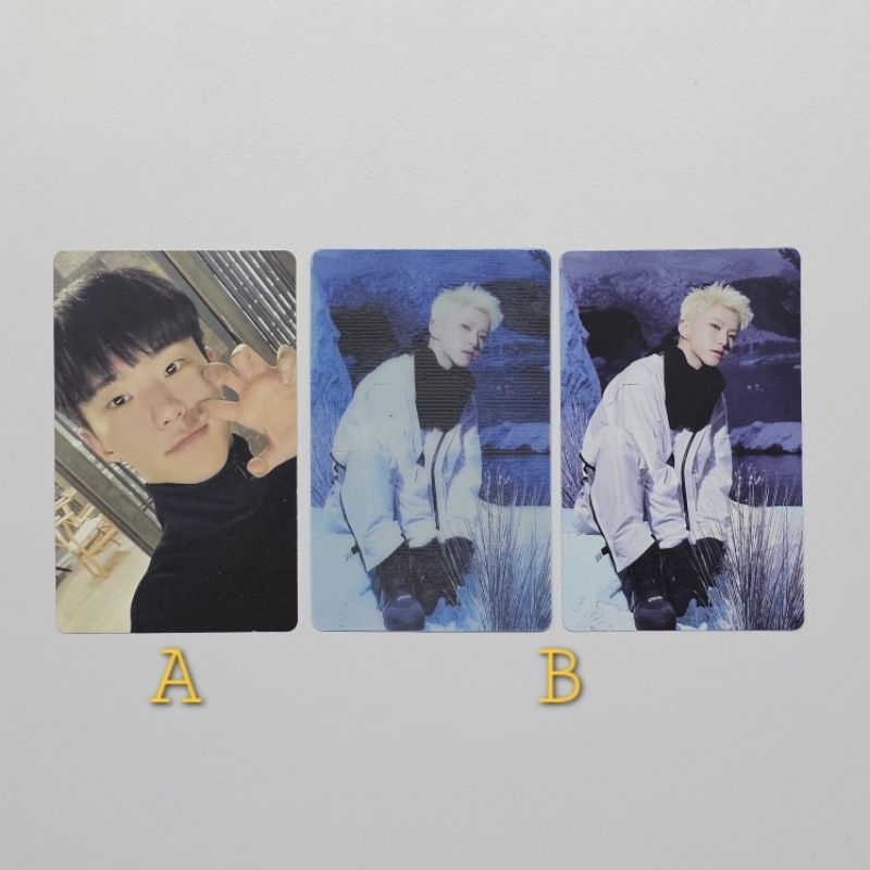PHOTOCARD SEVENTEEN SVT HOSHI PC KPOP HORANGHAE