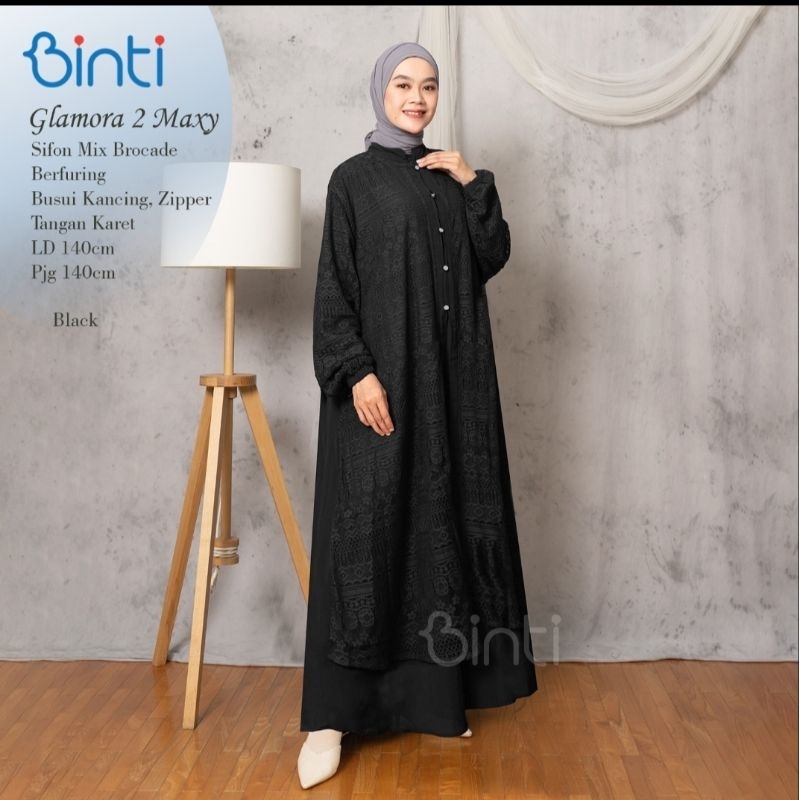 GAMIS MIX BROKAT JUMBO LD 136 XXXL ORI BINTI