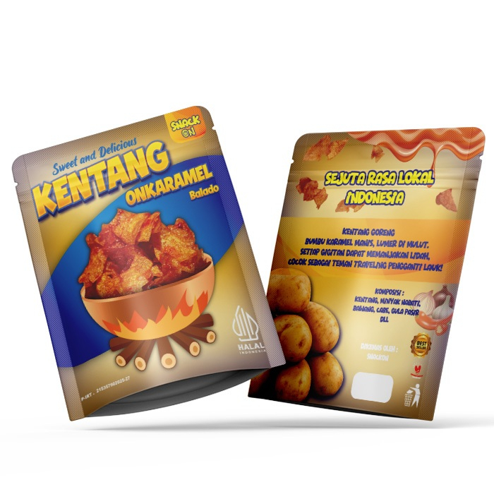 

Snack On Keripik Kentang Oncaramel 180g