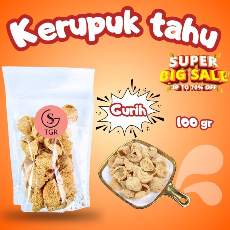 

CEMILAN KERUPUK TAHU/TAHU WALIK RASA GURIH 100GR