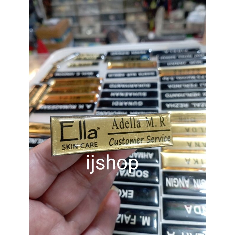 

NAMETAG AKRILIK ELLA SKIN CARE