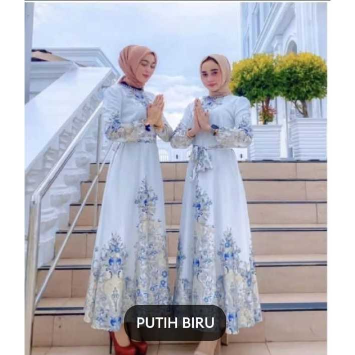GAMIS BANGKOK IMPORT MEWAH/ Baju Kondangan / Gamis Terbaru / Gamis Terlaris / Gamis Pesta / Gamis Le