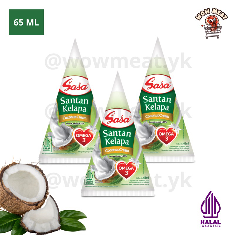 

SASA Santan Kelapa Cair 65 ml