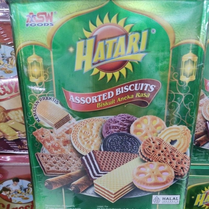 hatari assorted biskuit 650 gr
